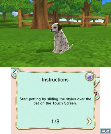 I Love My Dogs (Europe)(En,Fr,Ge,It,Es,Nl) screen shot game playing